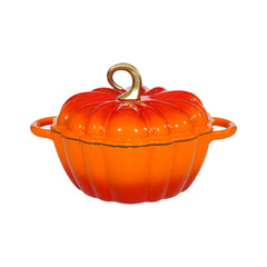 COOKWIN cocotte citrouille vue avant, design orange et attrayant