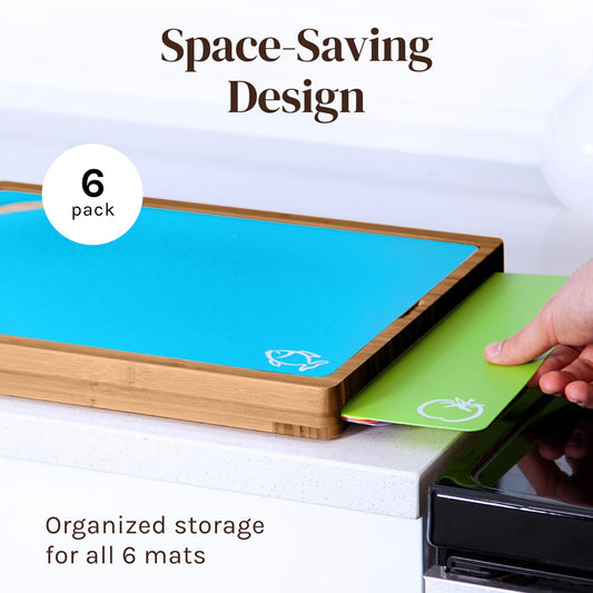 Cooler Kitchen encoche interne montrant le rangement pratique des tapis