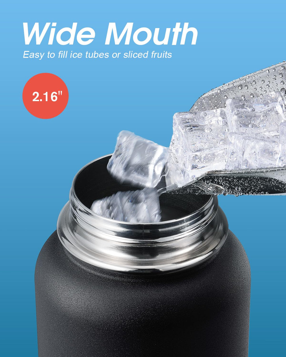 Coolflask bouchon-spout utilisé en déplacement pour boire chaud sans renversement