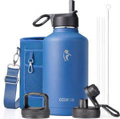 Coolflask vue avant de la bouteille, design robuste et pratique