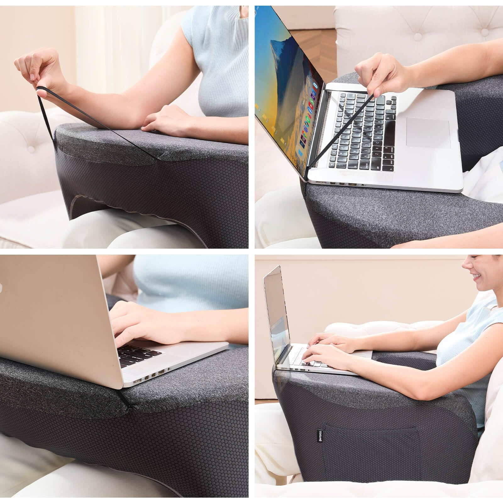 cooloo8 utilisation canapé avec console portable, réduit la fatigue des mains