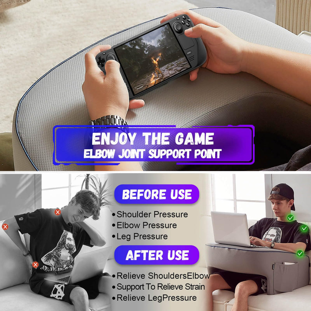 cooloo8 poches latérales pratiques pour télécommande et smartphone