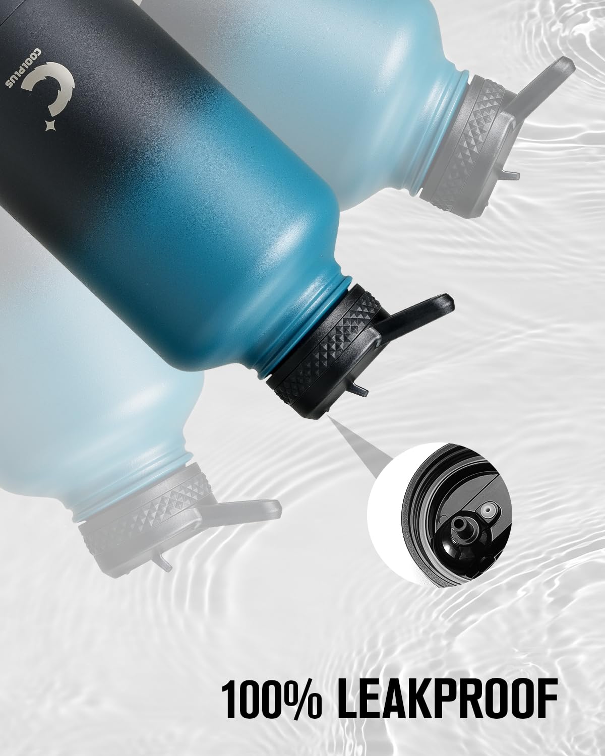 Coolplus comparaison taille montre volume 1,9 L et portabilité
