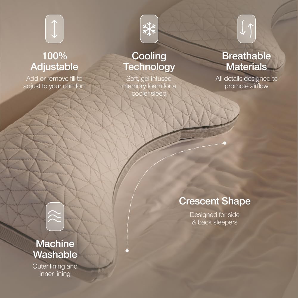 Coop Home Goods garnissage ajustable extrait pour personnaliser la fermeté