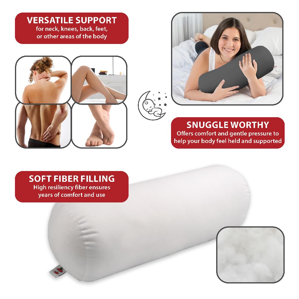 Core Products utilisé sous les genoux sur un lit pour élévation et meilleur confort