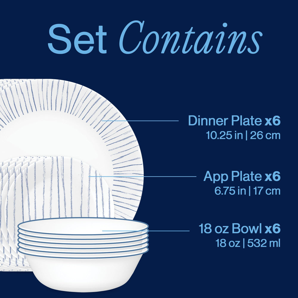 Corelle empilement d'assiettes facile à ranger et gain de place