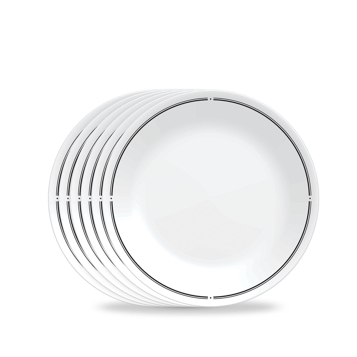Corelle assiette avant packaging montrant design brasserie et durabilité