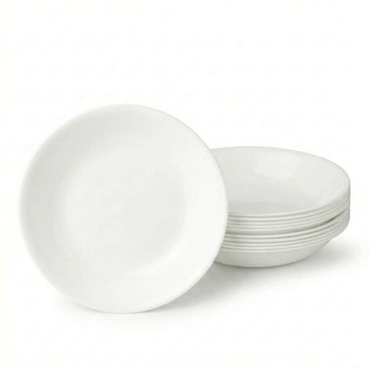 Corelle bol face ensemble montrant design épuré et durabilité