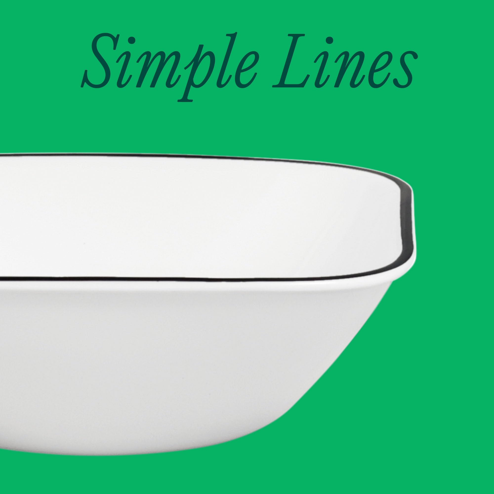 Corelle bol vue de profil illustrant profondeur et capacité pratique