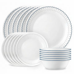 Corelle vue d'ensemble du service Caspian élégant et léger