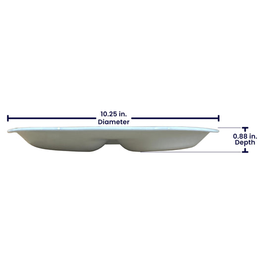 Corelle gros plan sur la surface blanche montrant texture lisse et nettoyage facile