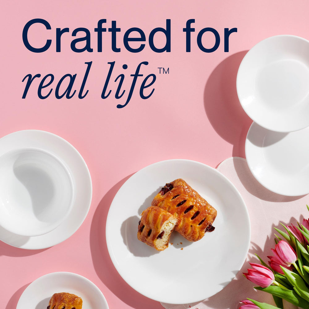 Corelle étiquette de produit et garantie trois ans pour confiance acheteur
