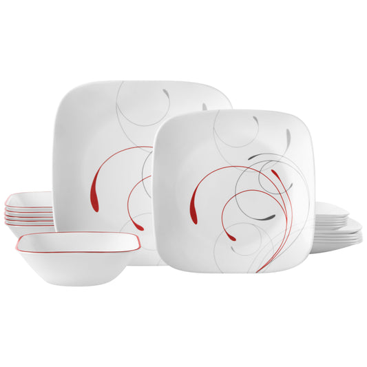 Corelle emballage avant montrant set Splendor et gain d'espace