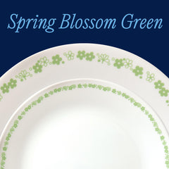 Corelle vitrelle gros plan assiette plate montrant finesse et robustesse