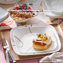 Corelle zoom sur bol 22 oz illustrant capacité et polyvalence en service
