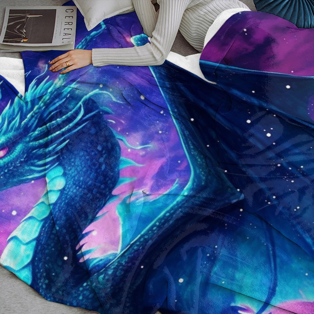 CORGI BLANKET posé dans chambre décorée, ajoute touche fantastique et cosy