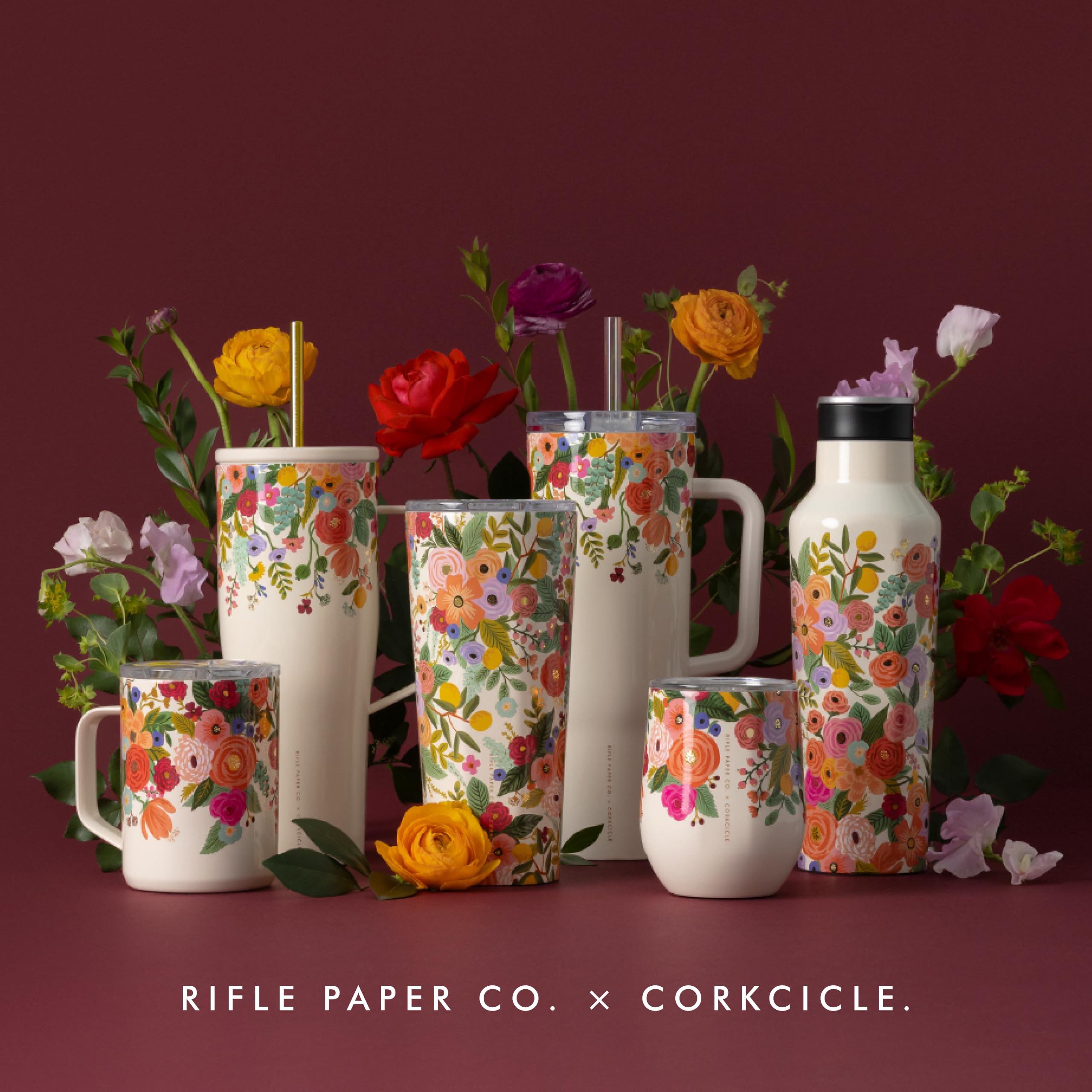 Corkcicle Cruiser comparé à bouteille standard pour illustrer la taille