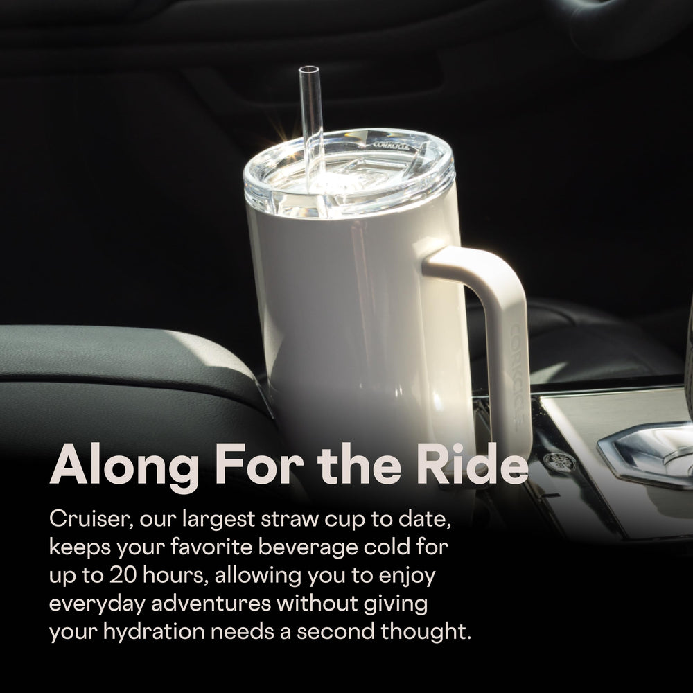 Corkcicle Cruiser gros plan finition Rifle Paper Co. pour style décoratif