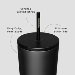 Corkcicle texture Ceramic Slate mate, finition durable et esthétique