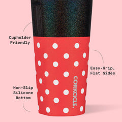 Corkcicle fond en silicone antidérapant pour stabilité et protection