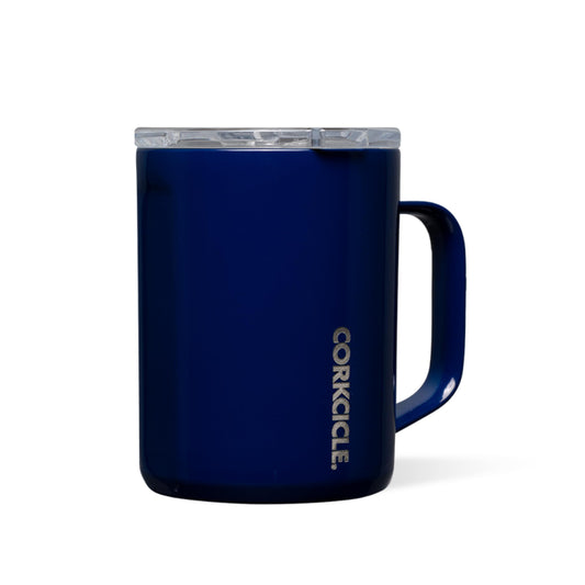 Corkcicle mug face avant midnight navy élégant et portable