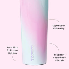 Corkcicle en utilisation au bureau garde boisson froide longtemps