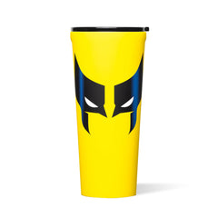 Corkcicle Wolverine face avant montrant le motif officiel et pratique quotidienne