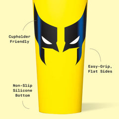 Corkcicle Wolverine tenu en main montrant grip confortable pour le transport