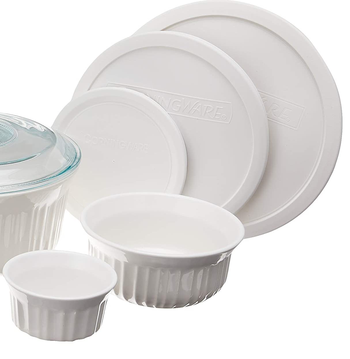 CorningWare plat en usage avec gratin chaud montrant polyvalence cuisson