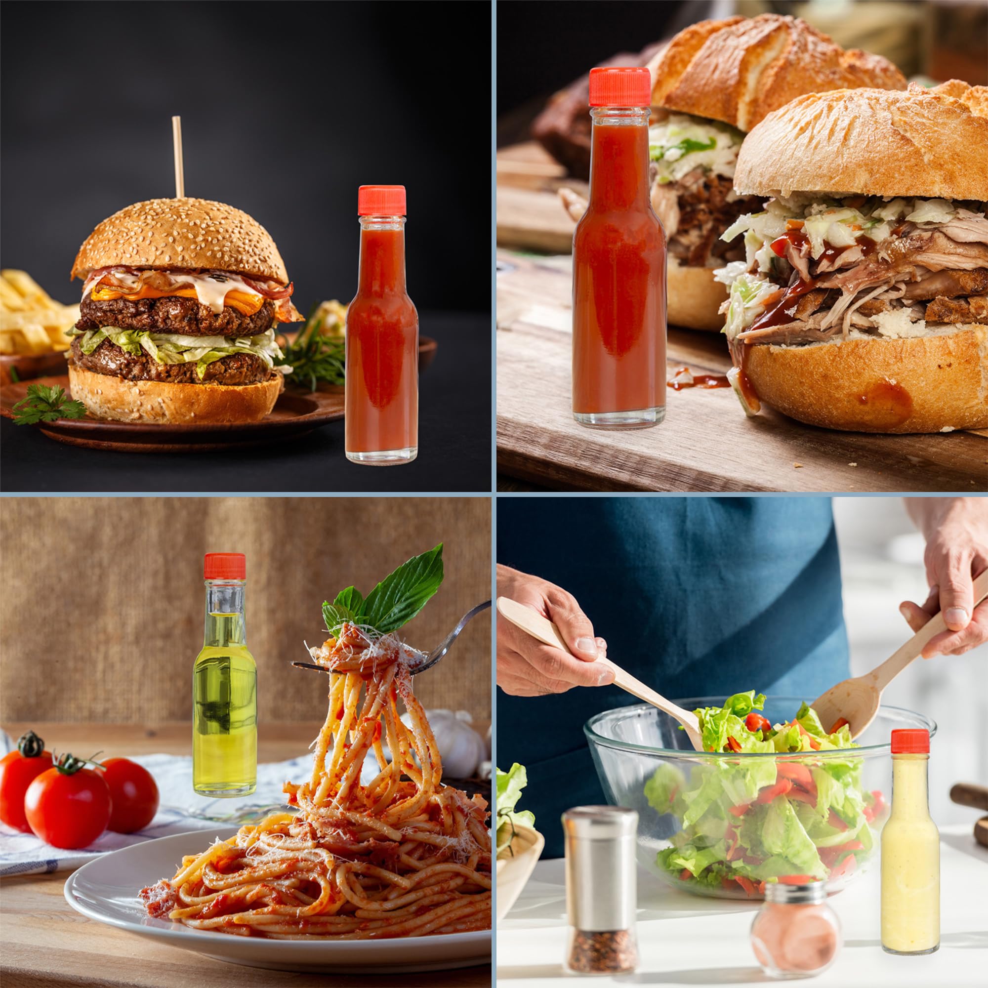Cornucopia Brands bouchon rouge détail pour fermeture sûre