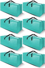 Cosy Family face avant des sacs aquamarine montrant grande capacité