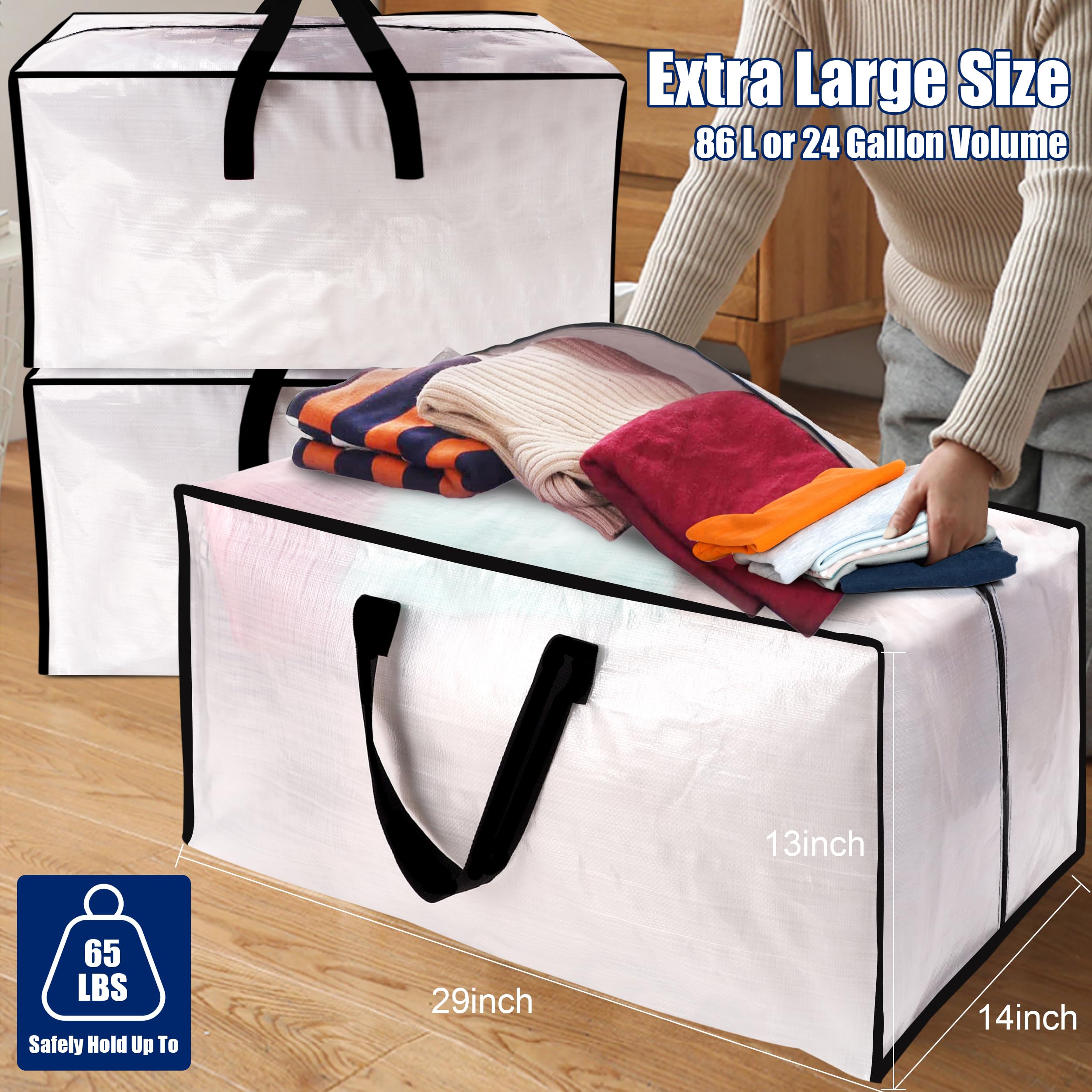 Cosy Family sac plié à plat pour un rangement facile et gain d'espace