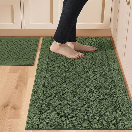 COSY HOMEER tapis vert face avant montrant design et protection