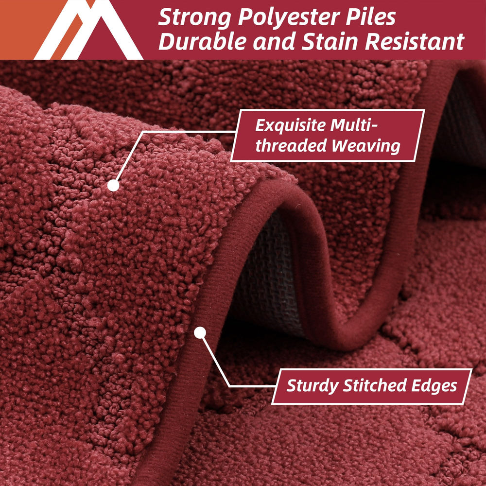 COSY HOMEER gros plan texture polyester durable et absorbante