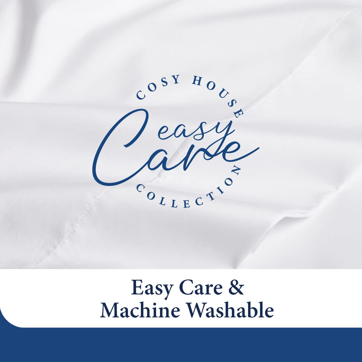 Cosy House Collection démonstration lavage montrant facilité d’entretien et durabilité