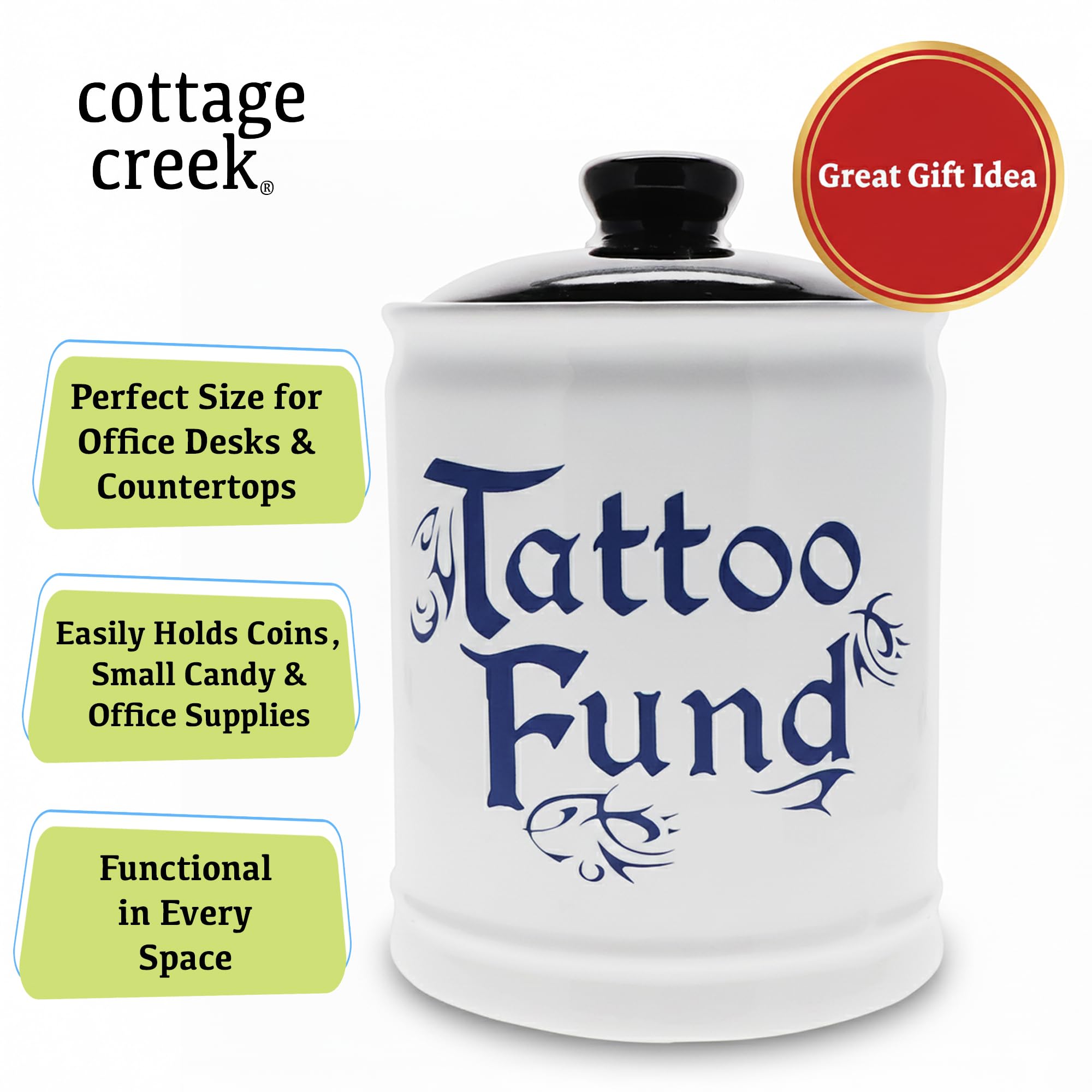 Cottage Creek comparaison taille main pour évaluer capacité et praticité