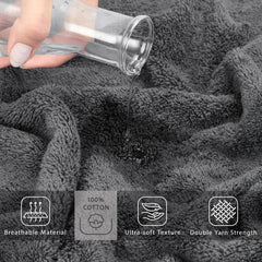 Cotton Paradise drapé sur baignoire pour confort et couverture totale