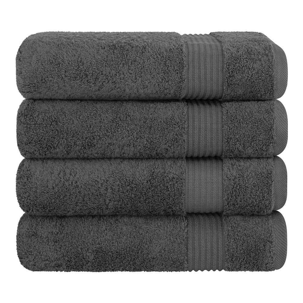 Cotton Paradise serviettes disposées en salle de bain style spa moderne