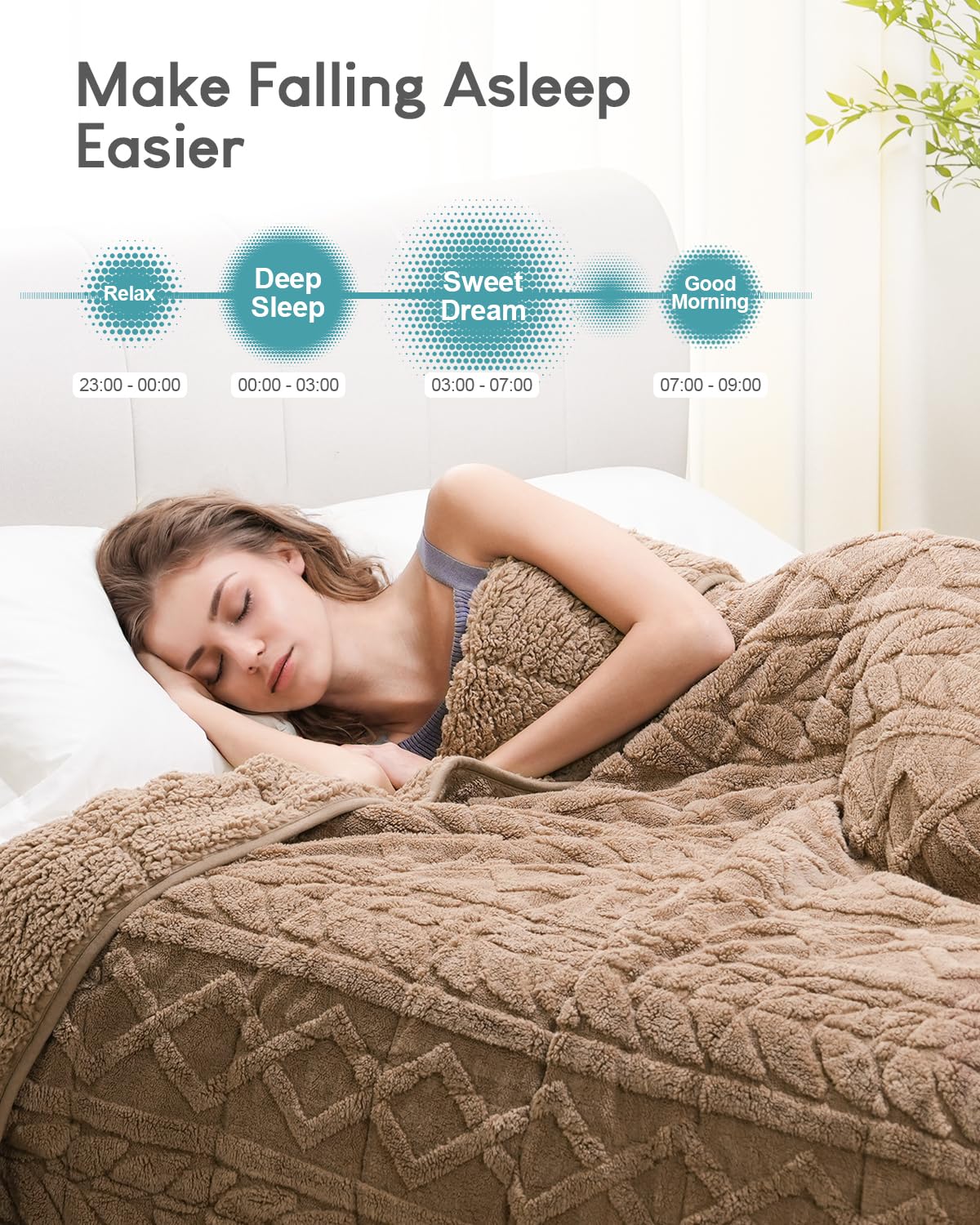 Cottonblue gros plan du tricot 260 GSM montrant texture et douceur