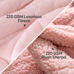 Cottonblue gros plan fleece pour texture lisse et sensation respirante