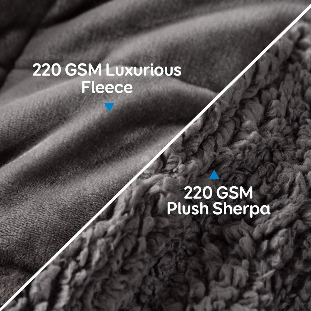 Cottonblue texture minky flanelle montrant toucher soyeux et douceur