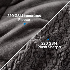 Cottonblue texture minky flanelle montrant toucher soyeux et douceur