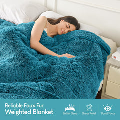 Cottonblue gros plan fourrure longue pour toucher ultra-doux