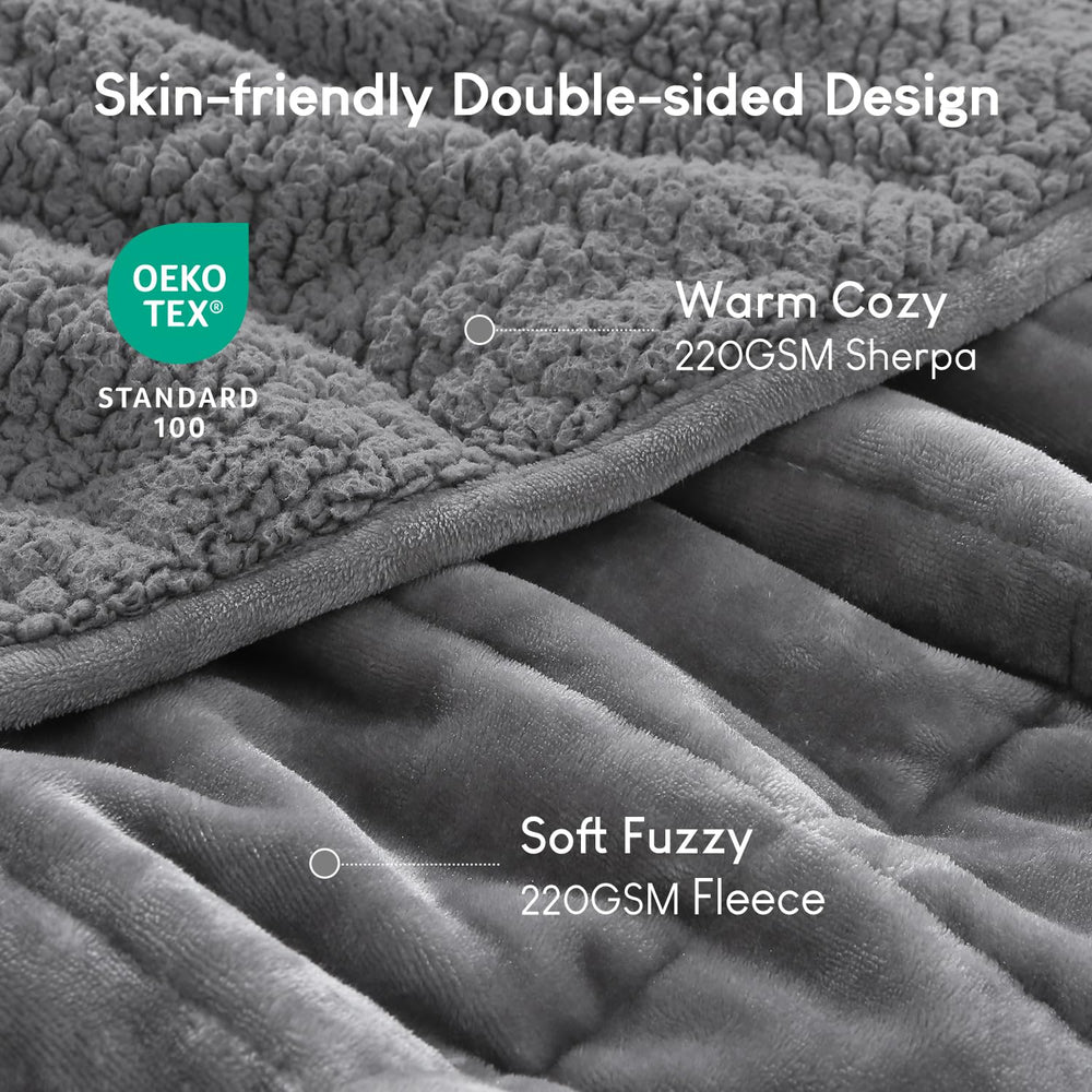 Cottonblue face polaire lisse 220 GSM pour sensation douce et légère