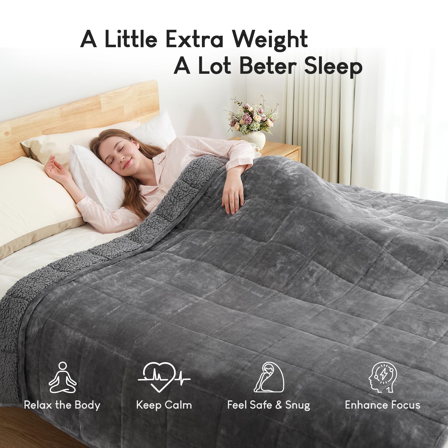 Cottonblue gros plan Sherpa duveteux offrant chaleur et confort tactile