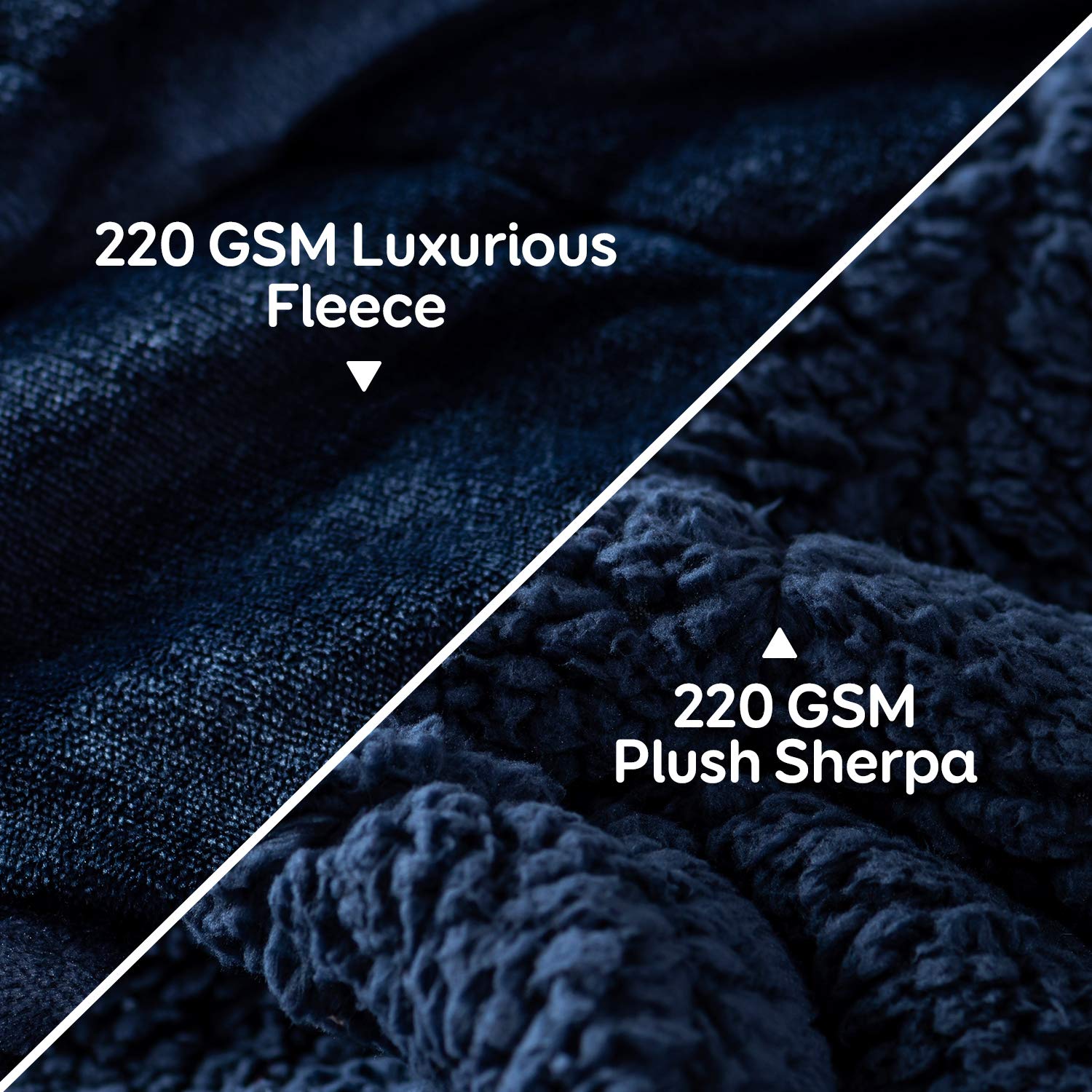 Cottonblue gros plan sur la flanelle lisse illustrant chaleur et toucher doux