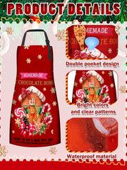 Gros plan motif gingerbread Cotwinter mettant en valeur design festif et qualité visuelle
