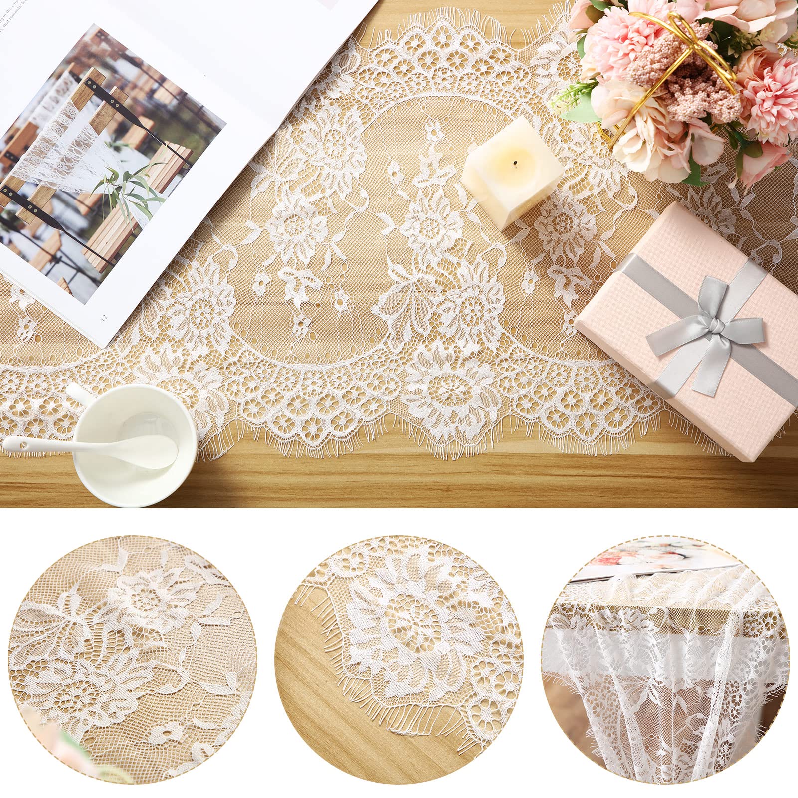 Coume détail de la broderie en roses mettant en valeur l'esthétique vintage