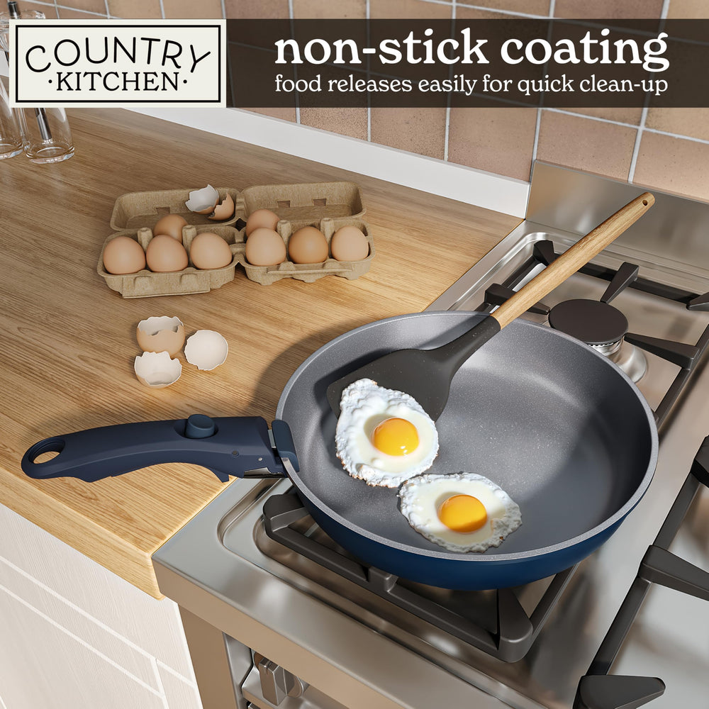 Country Kitchen ensemble empilé compact pour optimiser les placards