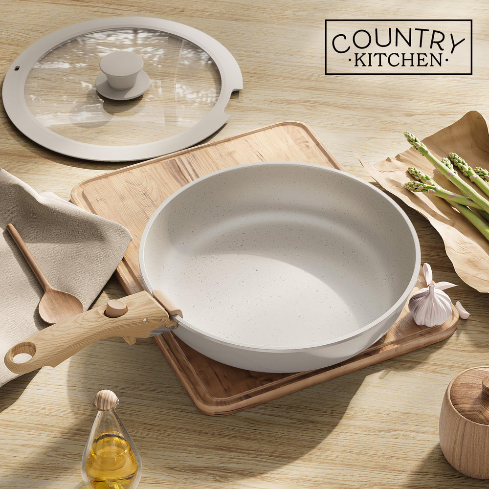 Country Kitchen mise en scène à table, service direct et présentation soignée